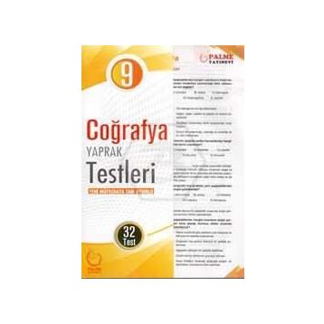 Formül 9. Sınıf Coğrafya Yaprak Test - kollektif