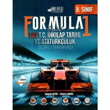 Formula 8. Sınıf T.C. İnkılap Tarihi ve Atatürkçülük Soru Bankası-Son Viraj Yayınları
