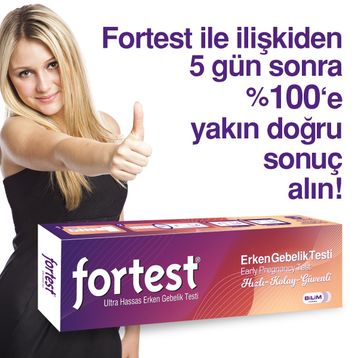 Fortest Erken Gebelik Testi