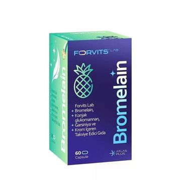 Forvits Lab Bromelain 60 Kapsül
