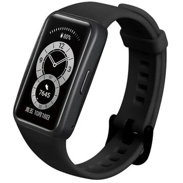 Forzacase FC147 Siyah Honor Band 6 Silikon Kordon Kayış