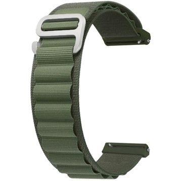 Forzacase FC156 Yeşil 22 mm Universal Kancalı Kumaş Akıllı Saat Kayış Kordon