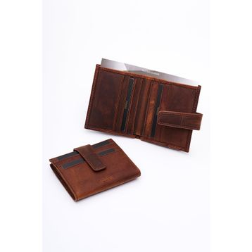 Fossil 8007 Crazy Taba Hakiki Gerçek Deri Erkek Kartlık Cüzdan