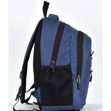 Fossil 9501 Lacivert Unisex Çok Gözlü Günlük Seyahat Okul Sırt Çantası