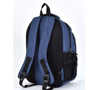 Fossil 9501 Lacivert Unisex Çok Gözlü Günlük Seyahat Okul Sırt Çantası