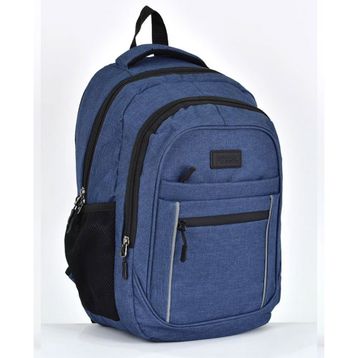 Fossil 9501 Lacivert Unisex Çok Gözlü Günlük Seyahat Okul Sırt Çantası