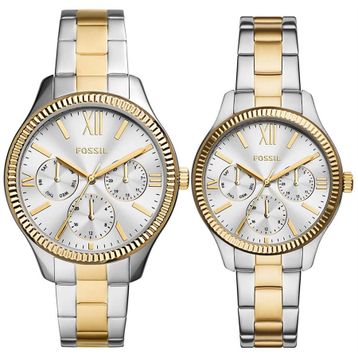 Fossil FBQ2737SET Erkek Kol Saati ve Kadın Kol Saati