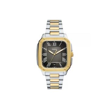 Fossil FFS6123 Altın Metalik Gri Erkek Kol Saati