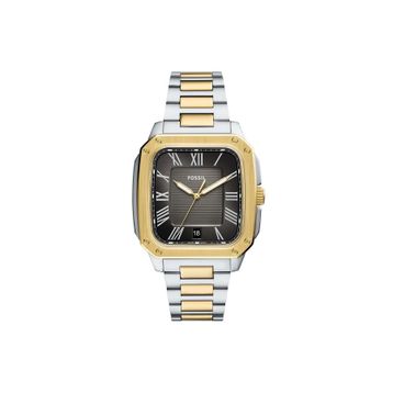 Fossil FFS6123 Altın Metalik Gri Erkek Kol Saati