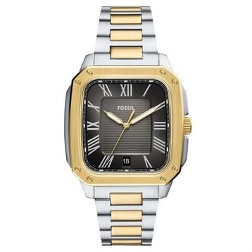 Fossil FFS6123 Altın Metalik Gri Erkek Kol Saati