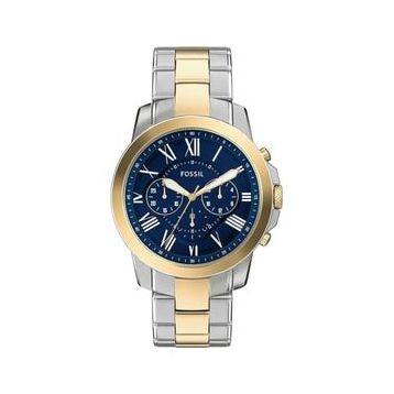 Fossil FFS6132 Altın Metalik Gri Erkek Kol Saati