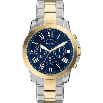 Fossil FFS6132 Altın Metalik Gri Erkek Kol Saati