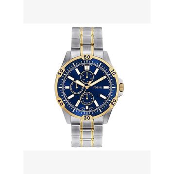 Fossil FFS6146 Altın Metalik Gri Erkek Kol Saati