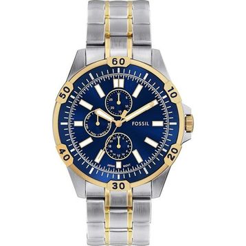 Fossil FFS6146 Altın Metalik Gri Erkek Kol Saati