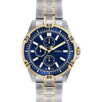 Fossil FFS6146 Altın Metalik Gri Erkek Kol Saati