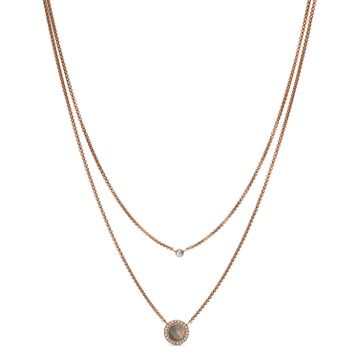Fossil JF02953-791 Kadın Kolye