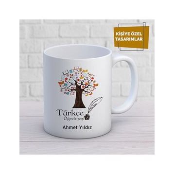 Fotomonark Türkçe Öğretmeni Kupa Bardak