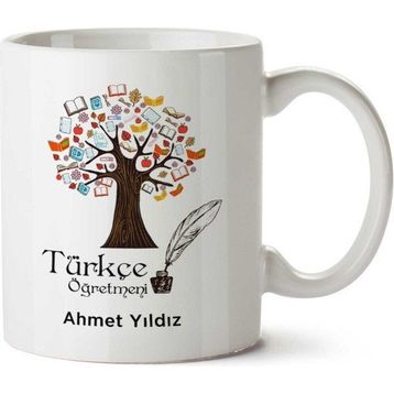 Fotomonark Türkçe Öğretmeni Kupa Bardak