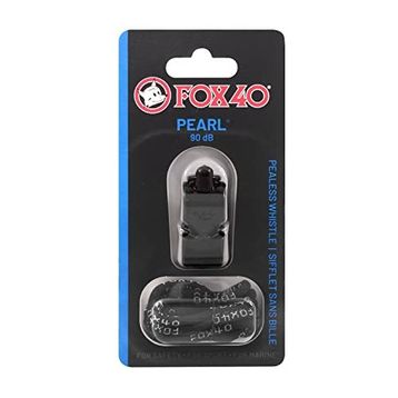 Fox 40 9703-0008 Siyah Pearl Düdük+İpi
