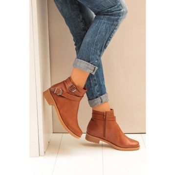 Fox Shoes A726193409 Taba Kadın Bot