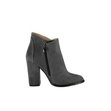 Fox Shoes A922640802 Gri Süet Kadın Bot