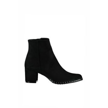 Fox Shoes C654013302 Siyah Süet Kadın Bot