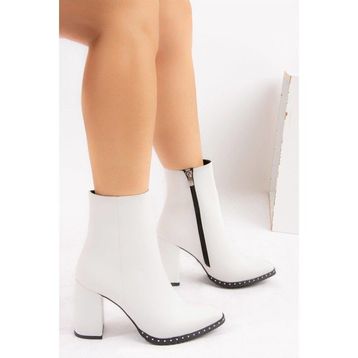 Fox Shoes C654088209 Beyaz Kadın Bot