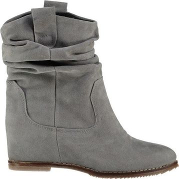 Fox Shoes C735041202 Gri Süet Kadın Bot