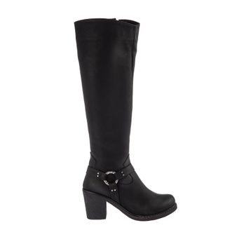 Fox Shoes E674250009 Siyah Kadın Çizme