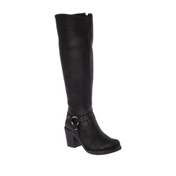 Fox Shoes E674250009 Siyah Kadın Çizme