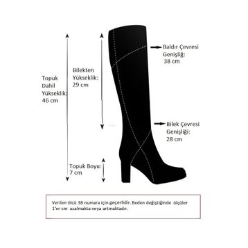 Fox Shoes E674250009 Taba Kadın Çizme