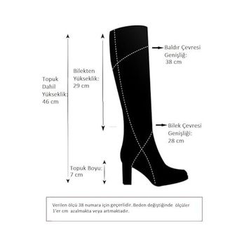 Fox Shoes E674250009 Taba Kadın Çizme