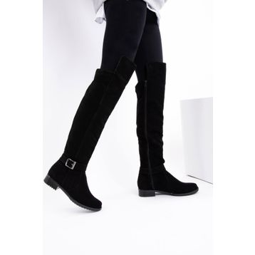 Fox Shoes E726561802 Siyah Kadın Çizme