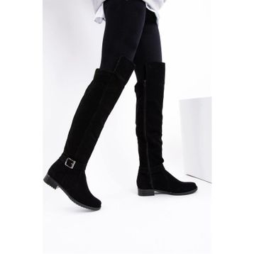 Fox Shoes E726561802 Siyah Kadın Çizme