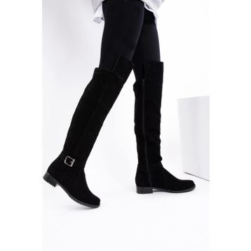 Fox Shoes E726561802 Siyah Kadın Çizme