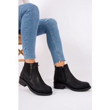 Fox Shoes G674120609 Siyah Kadın Bot