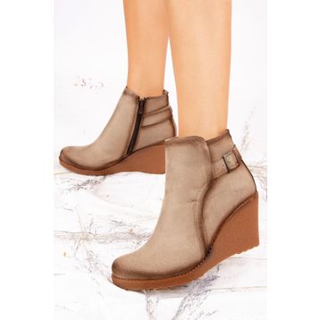 Fox Shoes J674321402 Vizon Kadın Bot