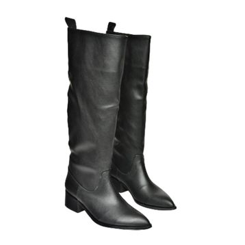 Fox Shoes T422587009 Siyah Klasik Kadın Çizme
