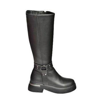 Fox Shoes T996663009 Siyah Kadın Çizme