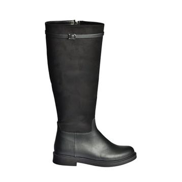Fox Shoes V726721502 Siyah Süet Günlük Kadın Çizme