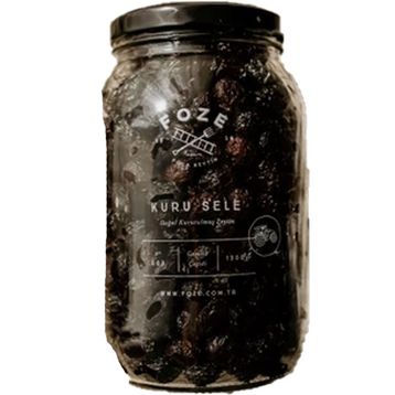 Foze Az Tuzlu Kuru Sele Siyah Zeytin 1300 gr
