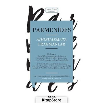 Fragmanlar - Parmenides