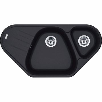 Franke AZG 661-E Antea Granit Nero Evye