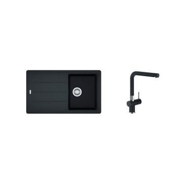 Franke Basis BFG 611-86 Nero Granit Evye