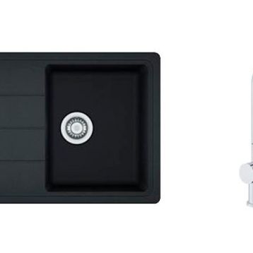 Franke Basis BFG 611-86 Nero Granit Evye