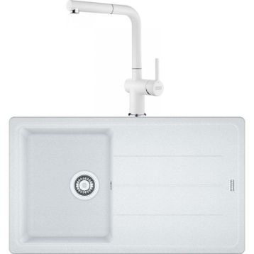 Franke BFG 611-86 ve Active Plus Doccia Granit Eviye