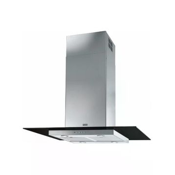 Franke FGL 915 I BK XS/900 Black Glass Inox Ada Tipi Davlumbaz