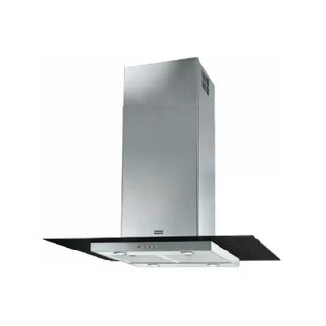 Franke FGL 915 I BK XS/900 Black Glass Inox Ada Tipi Davlumbaz