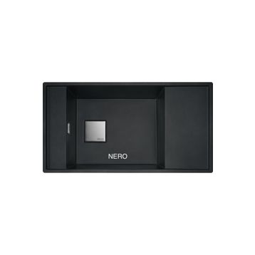 Franke Fresno FSG 611-86 Nero Tek Gözlü Damlalıksız Renkli Eviye