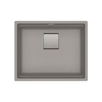 Franke Kubus 2 Kng 110-52 Stone Grey Tek Gözlü Damlalıksız Renkli Eviye